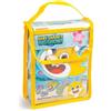 Baby Shark Set di 4 personaggi a forma di puzzle in schiuma per bambini