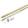 FYWYVIY 4.76mm 3/16 Flessibile Cavo Di Azionamento Manicotto Dell'albero Prop Dog Drive Kit 400mm 520mm Lungo For RC Barca Velocità Barca Marine(520mm Left Hand)