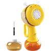 Zunetsutock Bubble Machine - Gioco Bolle Portatile A Forma D'Ape | Dispositivo Rotante Con LED Colorate, Per Bambini, Feste, Spiaggia, Carnevale, Compleanni, Viaggi E Attività All'Aperto