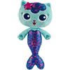 DREAMWORKS GABBY'S DOLLHOUSE Gabby's Dollhouse, Peluche Giocattolo di Mercat parlante e interattivo da 35,6 cm, con luci, Musica e Frasi, Peluche per Bambine e Bambini dai 3 Anni in su