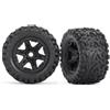 Traxxas 8672 Gomme Talon 3.8 su Cerchi Neri Hex 17mm