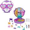Polly Pocket - Cofanetto Partita di Calcio con Accessori, Giocattolo per Bambini 4+ Anni, HCG14