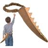 Xvilmaun Cosplay a coda di drago, costume di scena - coda di animale gioco di ruolo con fascia elastica | per ragazzi e ragazze a tema dinosauro festa vestire eventi di compleanno