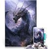 LKSDCBOT Puzzle per adulti e ragazzi 2000 pezzi Pittura digitale del drago Fatto di carta，Adatto a partire dai 14 anni Giochi rilassanti regalo di compleanno。misurare：70x100cm/27.5x39.3pollice