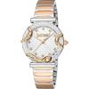 Just Cavalli Animalier Atrani - Orologio da polso donna elegante moda al quarzo giapponese con pietre e serpente sulla cassa - JC1L234M0265