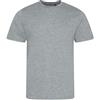 COOZO Uomo Maglietta Tri Blend - Grigio Erica - S