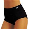 JADEA Culotte Maxi Cotone e Modal Art. 787 (6pz) - 8, Nero