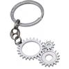 Publilancio srl 10X Portachiavi INGRANAGGIO in metallo BOMBONIERA LAUREA INGEGNERIA | 10 gadget per regalo laurea meccanica
