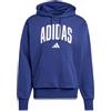 adidas Men Felpa con Cappuccio Collegiate
