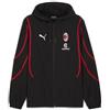 PUMA Giacca sportiva AC MILAN PREMATCH WOVEN Nero e rosso XXL, nero e rosso, XXL