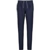 CMP Pantaloni Tuta da Uomo in Tessuto Stretch French Terry 34D7177 Blu Scuro