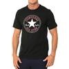 Converse T-Shirt Go-To all Star Patch Nero Taglia S Codice 10025459-A01