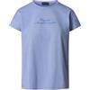 NORTH SAILS T-Shirt Donna in Cotone Biologico con Stampa Slogan
