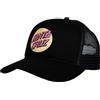 Santa Cruz Wagon Dot Mesh Cap - Nero, Nero , Taglia unica
