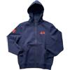 SUN68 Felpa con Cerniera e Cappuccio Blu F44115 07 M