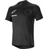 Alpinestars Maglia Manica Corta Alps Topo - Nero - Small