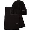 Barbour Beanie & Scarf Set Black 2MMGS0019 BLACK TU