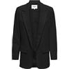 ONLY Onlcarolina Life L/S Open Blazer CC TLR, Nero, 42 Donna