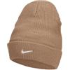 NIKE Cappello Invernale Beanie Utility Swoosh Adulto Marrone Unisex