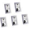 YPBEW 5 lenti per fotocamera morbide ottiche per la pulizia dei tessuti, salviette carta pulite, per filtri per schermi, forniture vetro, carta velina a secco
