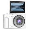 Prixton Digital Cam XPLORER DV900, WiFi, App Mobile, Schermo LCD IPS Flip, Risoluzione 4K e 64MP, 9 Funzioni foto e video, Batteria Rimovibile, Autonomia 90 minuti, Schede SD fino a 256GB (Bianco)