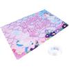 KONTONTY Sfondo Compleanno Unicorno Poliestere per Feste Indoor Decorazione Party Photo Backdrop Colore Casuale