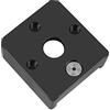 FEICHAO Adattatore per montaggio a scarpa fredda in metallo 1/4 vite compatibile con A7C XT4 gabbia per fotocamera microfono luce di riempimento (1 pezzo)