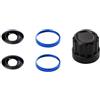 FACAIIO Set di 2 lenti per fotocamera Insta360 X5 con vetro ottico e anelli in lega di alluminio per un uso affidabile (blu)