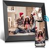 UsmAsk Cornici digitali WiFi Spacmirrors con display Touch Screen IPS 1280x800 HD, rotazione automatica verticale e orizzontale, memoria fino a 16 GB, tela digitale HD che rende immagini e fotografie realis
