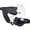 Generic Microfono parabolico direzionale: dispositivo di ascolto monoculare x8, amplificatore audio a lunga distanza | Microfono parabolico per birdwatching, caccia, campeggio all'aperto