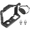 Generico Compatibile for Fujifilm X-T3 XT3 XT2 X-T2 Gabbia for fotocamera Gabbia video Treppiede Stabilizzatore Rig Doppia staffa for slitta calda(With Lanyard)