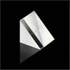 Generic Lenti in vetro ottico Prisma ottico con lente triangolare trasparente rivestito dielettrico for esperimenti scientifici