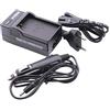 vhbw Alimentatore con Adattatore da AUTO compatibile con Drift HD Ghost Camera, Drift HD Ghost CFDC02. In sostituzione originale Drift FXDC02.