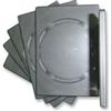 Other Custodia per DVD, 7 mm, doppia, senza logo, 100 pezzi, nero