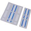 Qcwwy Organizer Elettronico Portatile con Tecnologia Adesiva Soft Touch, Elastici per Laptop e Tablet, Design Compatto, 10,2 X 6,29 Pollici (GREY)