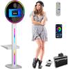 Generic Photo Booth touch screen con mini stampante e fotocamera, include 108 fogli di stampa, ideale per eventi, feste, noleggi, compleanni e matrimoni