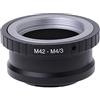 Kalttoy Anello adattatore da obiettivo M42 a Micro 4/3 M4/3 per Panasonic G1 GH1 per E-P1 EP