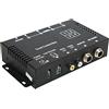 Cryfokt Scatola di Controllo Splitter Video a 4, Telecomando con Interruttore Immagine per Camion, Autobus, Barca, Convertitore per Telecamera Posteriore HD, Adatto per Pullman, Yacht