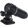 Yunir Fotocamera per Casco da Motocicletta, Mini Action Camera Sportiva 960P con Obiettivo Grandangolare da 170°, Batteria da 90 Minuti, Videocamera Impermeabile per Attività