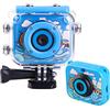 SONGR Fotocamera Bambini Mini Telecamera Fotocamera Subacquea 1080P 30M, Cursore Fisso, Regalo Di Festa Per Ragazzi E Ragazze-Blu