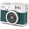 YUEHISY Piccola Fotocamera Digitale Vintage, Fotocamera Portachiavi retrò Portatile, Display a Colori FHD da 0,96 Pollici 1080P, Luce Flash 4 Filtri, per Viaggi e Adolescenti (GREEN)