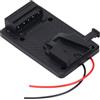 VBESTLIFE Piastra Batteria con Montaggio a V da 14,8 V, Piastra di Montaggio Batteria con Blocco V per Mini Telecamera Broadcast, Monitor, Luci Video