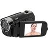 Plyisty Videocamera, Registratore per Fotocamera Digitale 1080P 16MP, Schermo con Rotazione da 2,4 Pollici, Fotocamera per con Zoom 16X, Fotocamera Portatile con Luce