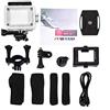 Qiilu subacquea subacquea Kit di accessori per alloggiamento impermeabile per fotocamera impermeabile WiFi HD 1080P adatto per macchina fotografica subacquea
