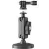 Sunydog Supporto per Action Cam Supporto Magnetico Girevole per Auto e Moto Rotazione di 360 Gradi Sport Estremi Streaming Live All'aperto con Magneti N52 Portatile