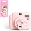 Generico Per POPOTO Specchio Estensibile Selfie, Accessori Filtri Selfie Tinta Unita per Insta Mini 7+/7S/7C/8/9 (Rosa)