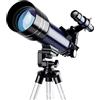YangRy Astronomical Telescope,70mm Large Diameter, 5x24 Finder,Children's Telescope for School Students with Tripod, Telescope Gift for Christmas YangRy