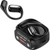Vroomoto Auricolari per Traduzione AI Cuffie Wireless Chiamata HD per Sport All'aria Aperta Custodia di Ricarica da 380 MAh (Nera)