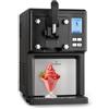 KLARSTEIN Sweet Sundae - Macchina per Gelato, Gelatiera, 1,5 L, Compressore Autoraffreddante, 200 W, Sistema di Erogazione, Mantenimento Temperatura per 3 h, Pulizia Automatica, Acciaio Inox, Nero