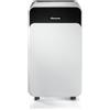 Hisense D16CW NUOVO Deumidificatore Classico A Scarico, Portatile, Bassa Rumorosità, Asciugatura, Spegnimento Automatico, Bianco, 50x28x20 cm, Capacità 16 litri